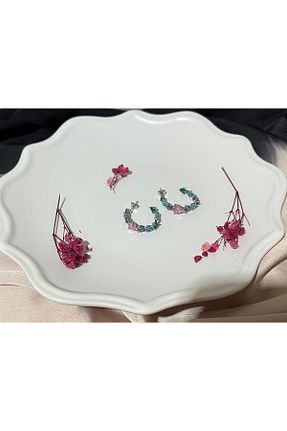 گوشواره استیل (فولاد) طوسی استیل ضد زنگ FASHİON JEWELRY - کد 870939259