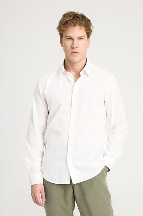 پیراهن سفید مردانه رگولار Wrangler - کد 751306088