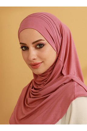 شال صورتی زنانه Tuva Şal - کد 294588090
