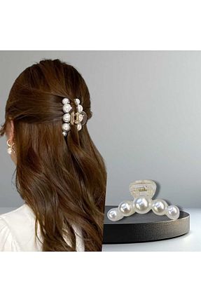 گیره سر بژ زنانه Bacoss - کد 870965277