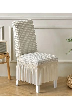 کاور صندلی بژ پنبه ای SENNORA - کد 871004505