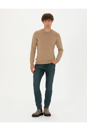 شلوار جین آبی مردانه پاچه تنگ Pierre Cardin - کد 770027264