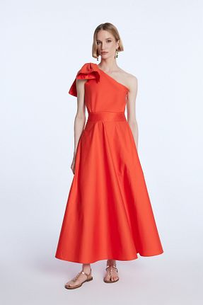 لباس نارنجی زنانه بافتنی adL - کد 848443851