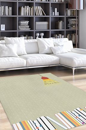 فرش سبز قابل شستشو Homshtag - کد 386243952