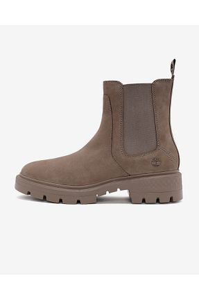 بوت / نیم بوت قهوه ای زنانه نبوک Timberland - کد 771569677