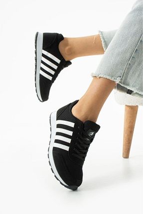 کفش اسنیکر مشکی زنانه بند دار mackrock sports - کد 860720743