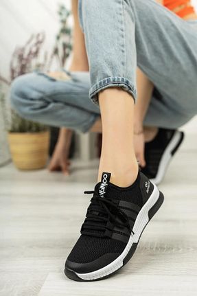 کفش اسنیکر مشکی زنانه بند دار mackrock sports - کد 670951430