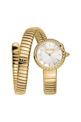 ساعت مچی طلائی زنانه استل (فولاد) Just Cavalli - کد 871050058