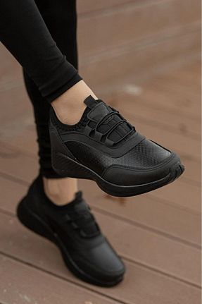 کفش اسنیکر مشکی زنانه بند دار mackrock sports - کد 767729990