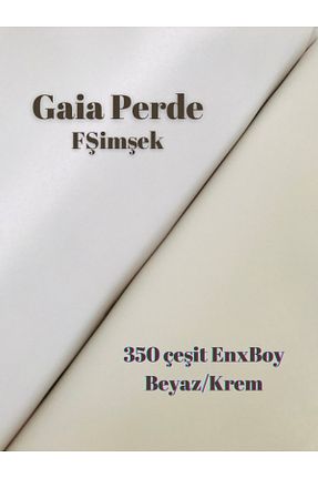 پرده توری سفید ریل دار FŞimşek - کد 260737522