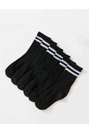 جوراب مشکی زنانه پنبه پلی استر Fs Fresh Socks - کد 871066717