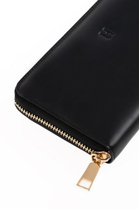کیف پول مشکی زنانه ابعاد بزرگ HELMBROOK - کد 871080163