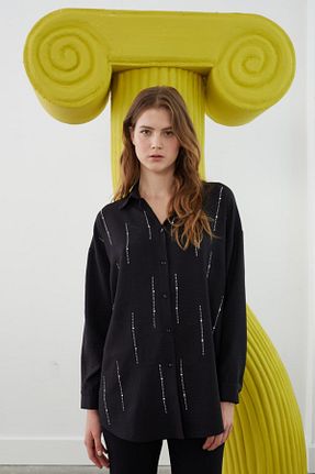 پیراهن مشکی زنانه Relaxed MVStore - کد 871079965