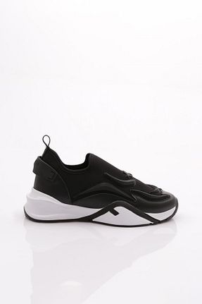 کفش اسنیکر مشکی زنانه چرم مصنوعی Dgn - کد 871074540