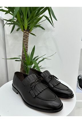 کفش کلاسیک مشکی مردانه چرم خالص Klay Shoes - کد 871076944