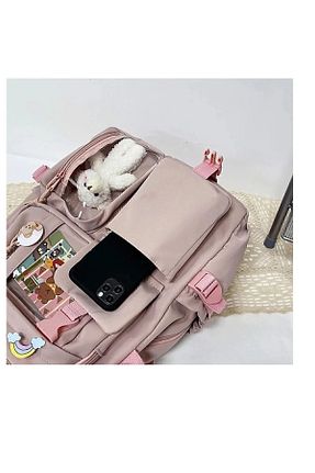 کیف مدرسه صورتی زنانه 0-15 L Curebury Smart - کد 827315572