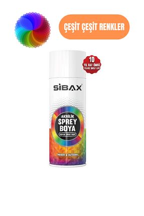 رنگ اسپری مشکی Sibax - کد 871362755