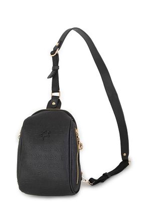 کیف کمری مشکی زنانه چرم مصنوعی Nas Bag - کد 797810177