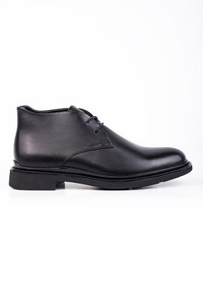 کفش کلاسیک مشکی مردانه چرم خالص İmza - کد 871129932