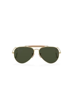 عینک آفتابی طلائی زنانه UV400 Ray-Ban - کد 777649679