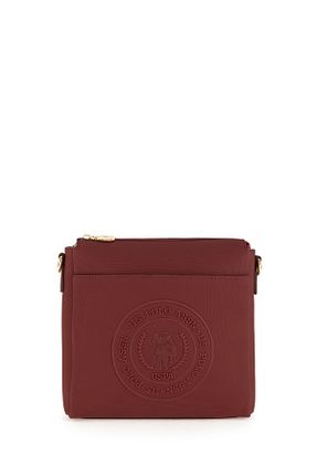 کیف دوشی قهوه ای زنانه چرم مصنوعی U.S. Polo Assn. - کد 871128916