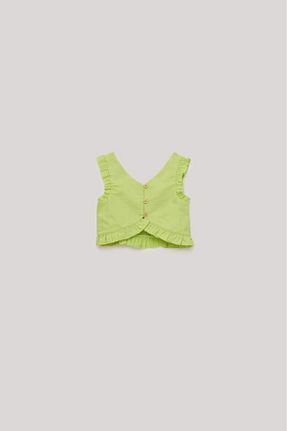 بلوز سبز بچه گانه رگولار Tyess - کد 848442157