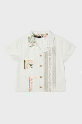 پیراهن نباتی بچه گانه رگولار GB Baby - کد 828853565