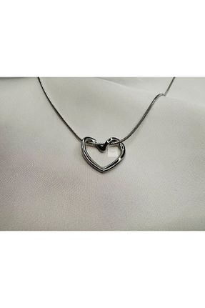 گردنبند استیل ( فولاد ) طوسی زنانه استیل (فولاد) PERA’S - کد 871152950