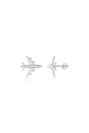 گوشواره نقره زنانه 925 عیار Indigo Takı - کد 867658453