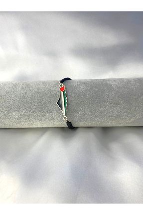 دستبند جواهر رنگی زنانه چرم Herşey Nota - کد 871165253