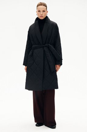 کاپشن مشکی زنانه رگولار W Collection - کد 767615072