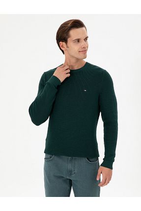 پلیور سبز مردانه ساده U.S. Polo Assn. - کد 871196255