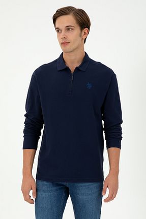 سوئیشرت سرمه ای مردانه ساده U.S. Polo Assn. - کد 871197269