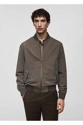 کت قهوه ای مردانه رگولار MANGO Man - کد 856362386