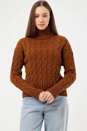 پلیور رنگی زنانه ساده POODLE - کد 871205300