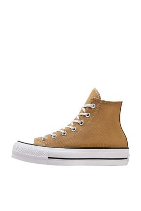 کفش پیاده روی زرد زنانه پارچه ای Converse - کد 871232844