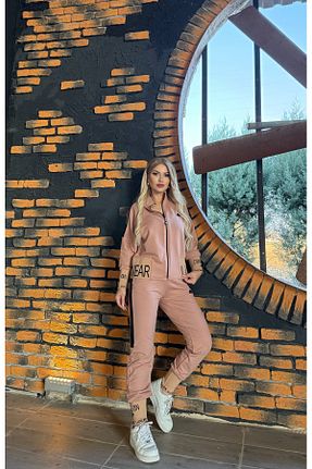 ست گرمکن طوسی زنانه پنبه پلی استر MİMİ Luxury Wear - کد 837038960