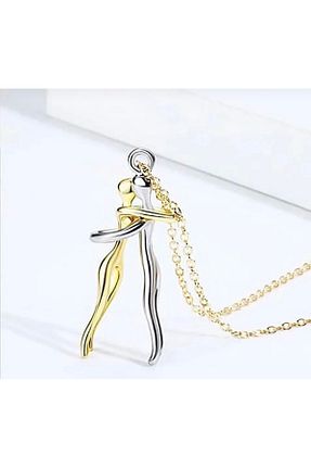 گردنبند جواهر طلائی زنانه برنجی BY DİLEK ÇETİN ACCESSORY - کد 871259985