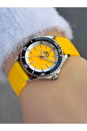 ساعت مچی زرد زنانه 31-35 میلی متر Slazenger - کد 871280101