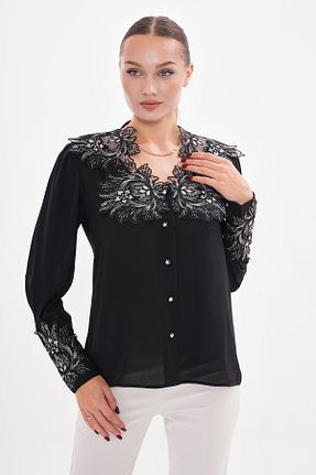 پیراهن سایز بزرگ مشکی زنانه سایز بزرگ Loom Boutique - کد 871307126