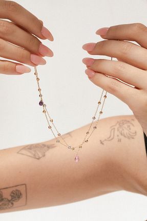 خلخال طلا طلائی زنانه 14 عیار Kolyecik - کد 841111372