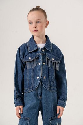 کت آبی بچه گانه رگولار GİYİCEM - کد 871442166