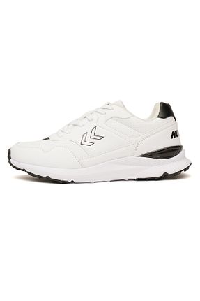 کفش اسنیکر سفید زنانه بند دار hummel - کد 848458663