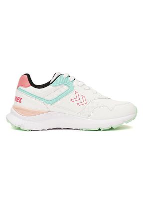 کفش پیاده روی سفید زنانه چرم مصنوعی hummel - کد 848458655