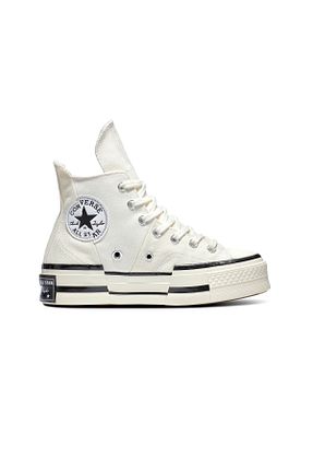 کفش اسنیکر بژ زنانه بند دار Converse - کد 650583993