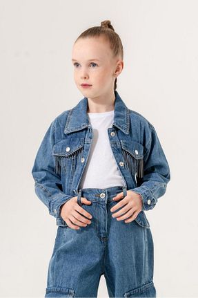 کت آبی بچه گانه رگولار GİYİCEM - کد 871442306