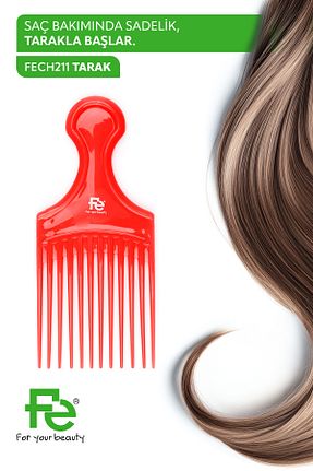 برس و شانه مو بنفش Fe - کد 62820509