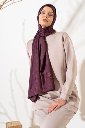 شال بنفش زنانه پلی استر JAWEL - کد 871334490