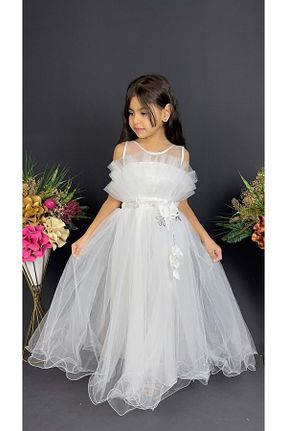 لباس سفید بچه گانه بافتنی Mnk Baby&Kids - کد 485643379