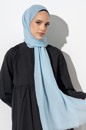 شال آبی زنانه پلی استر JAWEL - کد 829584473